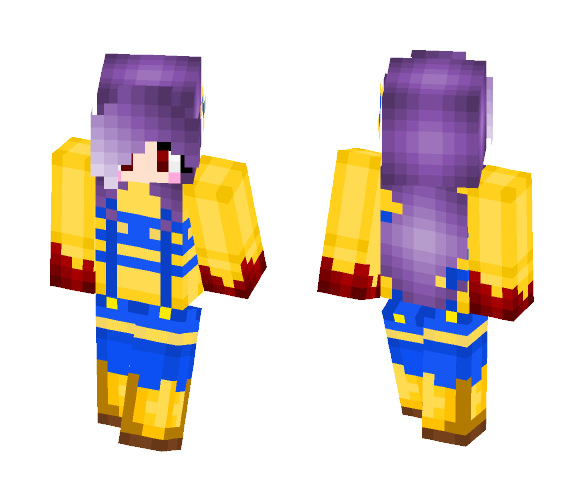 Casket Outertale Chara - Female Minecraft Skins - image 1