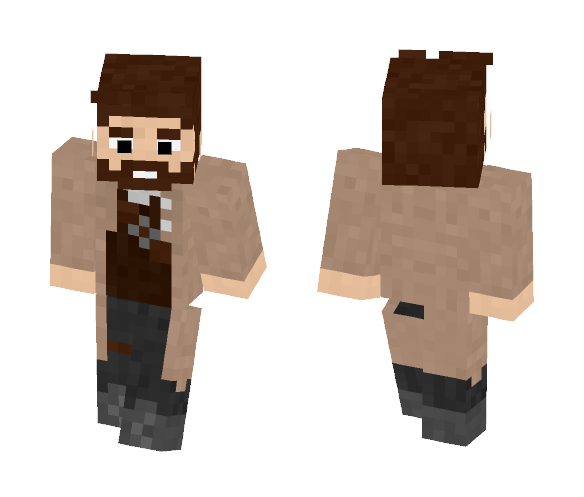 Rip Hunter | Cw - Male Minecraft Skins - image 1