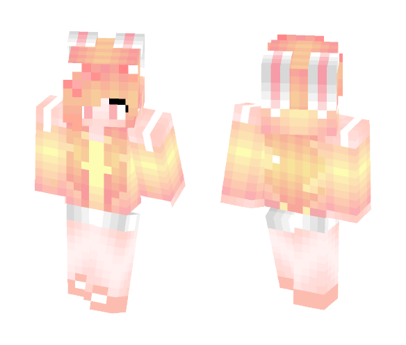 Pink Gradient Skin ♥ - Female Minecraft Skins - image 1