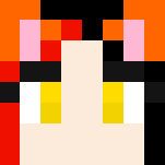 #WITHERQUEEN#-Black and Red - Female Minecraft Skins - image 3