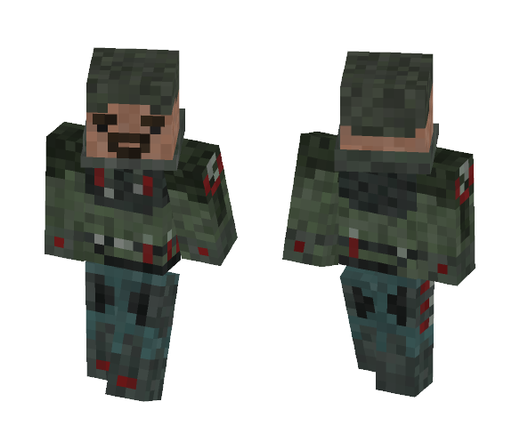 Blackwatch Reyes - Overwatch - Male Minecraft Skins - image 1