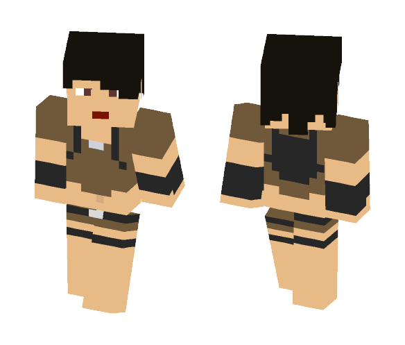 Lara Croft (Tomb Raider) - Female Minecraft Skins - image 1