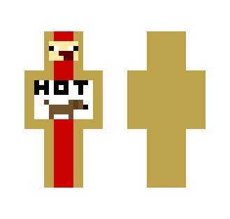 Hot dog dude - Dog Minecraft Skins - image 2