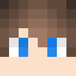 Boy in Black and Blue Sweatshirt - Boy Minecraft Skins - image 3