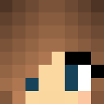 Cute Beanie Girl With Short Hair - Color Haired Girls Minecraft Skins - image 3