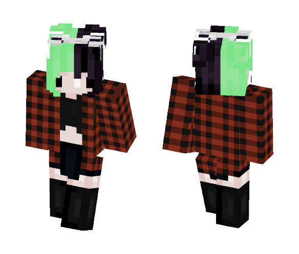 ♡ Grunge ♡ - Female Minecraft Skins - image 1