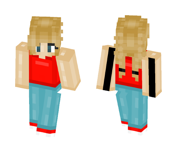 Raina OC// Summer Outfit - Female Minecraft Skins - image 1