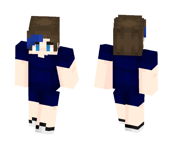 The Blue One - Male Minecraft Skins - image 1