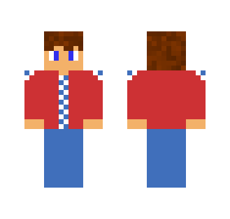 Red, White and Blue Outfit - Male Minecraft Skins - image 2