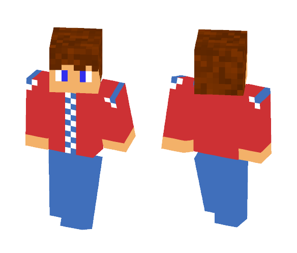 Red, White and Blue Outfit - Male Minecraft Skins - image 1