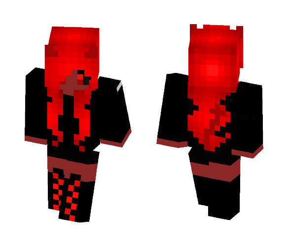 Wendy (el demonio) - Female Minecraft Skins - image 1