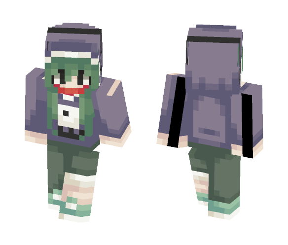 tsubomi kido // mekakucity actors - Female Minecraft Skins - image 1