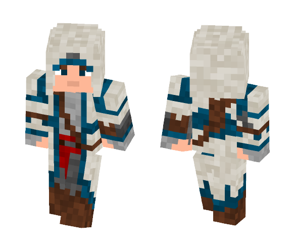 Connor Kenway (Assassin's Creed) - Male Minecraft Skins - image 1