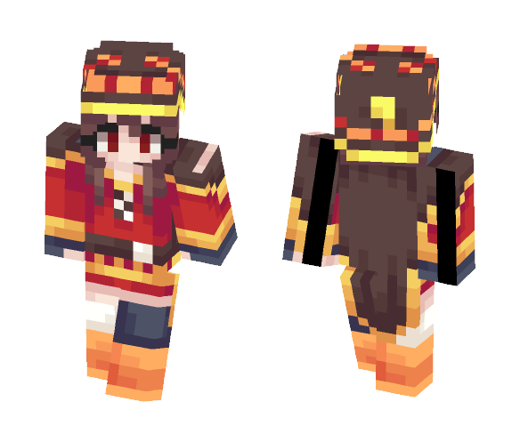 megumin // kono subarashii - Female Minecraft Skins - image 1