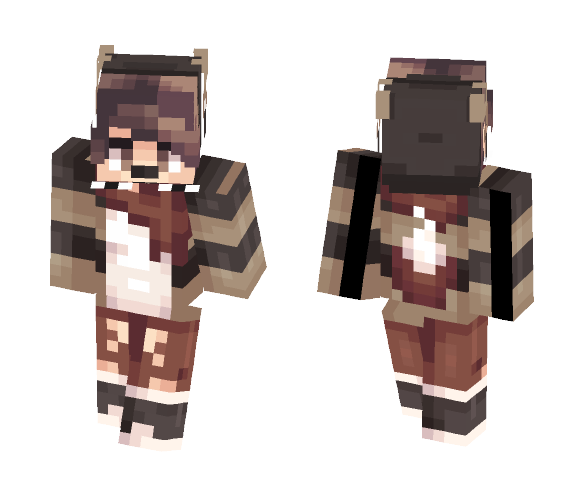 ʜαisεi - Fox-Reindeer Boy - Boy Minecraft Skins - image 1