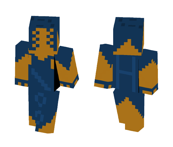 Blind Warrior - Male Minecraft Skins - image 1