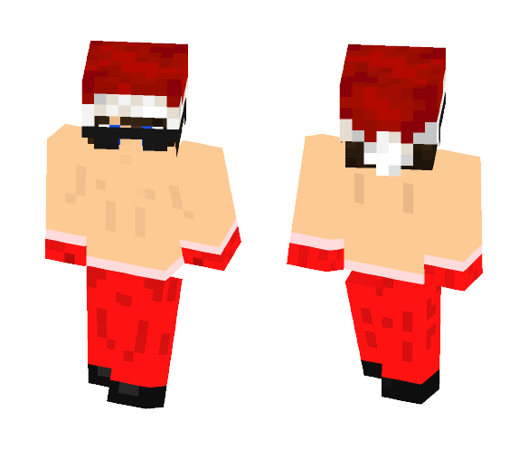 Extreme Santa Claus - Male Minecraft Skins - image 1