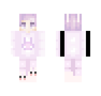 Pinkish bunny boy - Boy Minecraft Skins - image 2