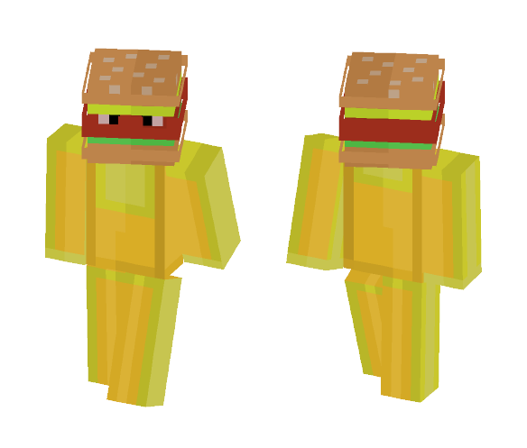 Burger Head - Interchangeable Minecraft Skins - image 1