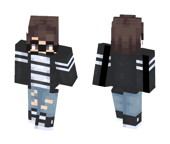 Here we are again(Better in 3d) - Male Minecraft Skins - image 1