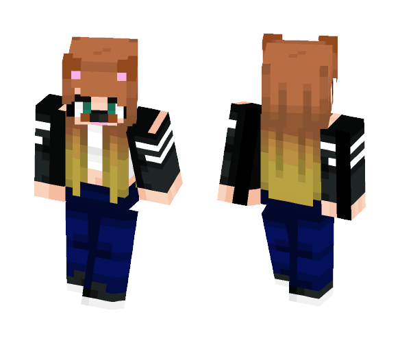 A Bad Ombre with Snapchat Filters - Female Minecraft Skins - image 1