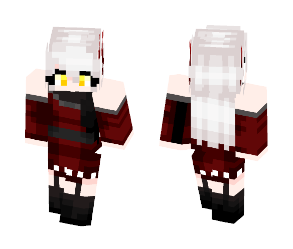 edgy looking (needs a name) - Female Minecraft Skins - image 1