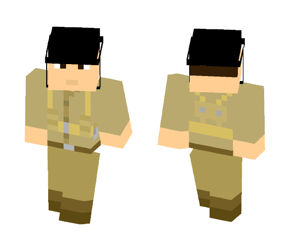 World War 1 British Soldier - Male Minecraft Skins - image 1
