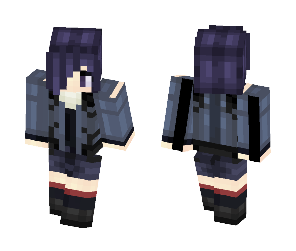 Tokyo Ghoul Cassyyy - Female Minecraft Skins - image 1. Download Free Touka...