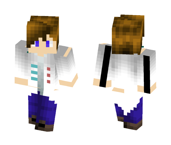 Dave The Scientist - Male Minecraft Skins - image 1