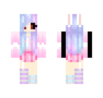 ℘Κικι℘ Cotton Bunny Demon - Female Minecraft Skins - image 2