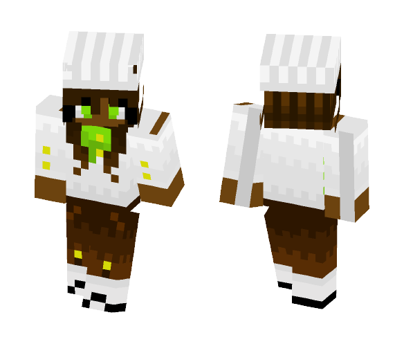 the green soul // ty for 55 subs - Female Minecraft Skins - image 1