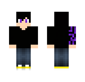 3D Purple Boy - Boy Minecraft Skins - image 2