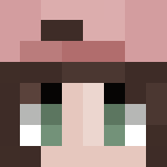 i tried to do long curly hair - Female Minecraft Skins - image 3