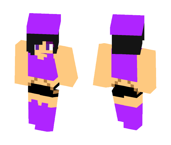 Luna Midnight {Cherry} - Female Minecraft Skins - image 1