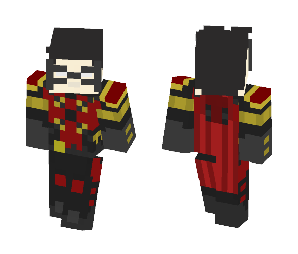 Tim Drake (Red Robin) - Male Minecraft Skins - image 1