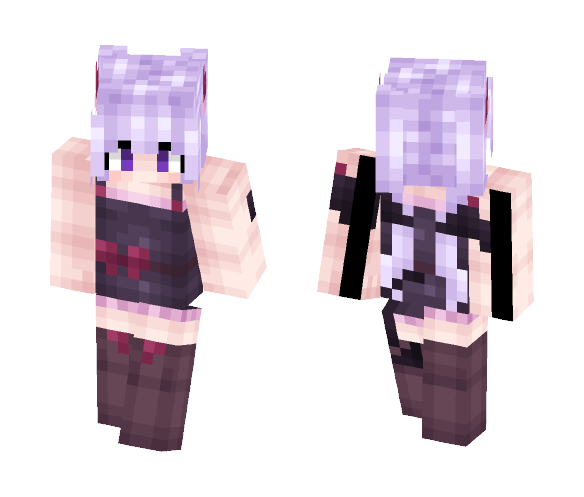 Suzukaze Aoba - Female Minecraft Skins - image 1