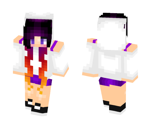Sunset - Girl - Girl Minecraft Skins - image 1