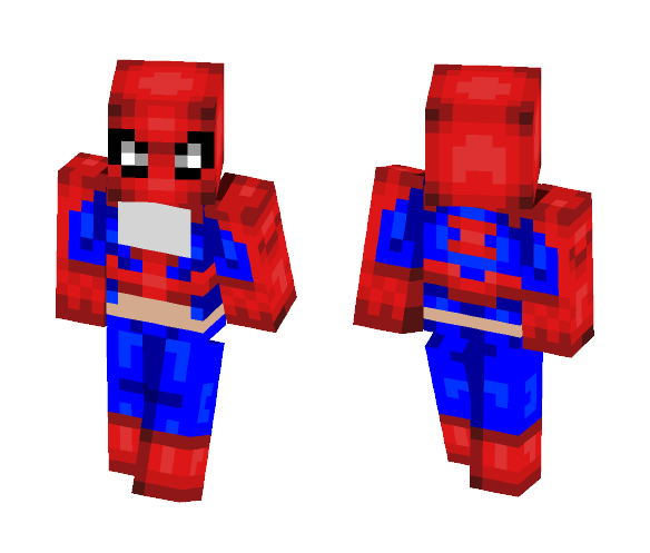 Earth X Spidey - Male Minecraft Skins - image 1