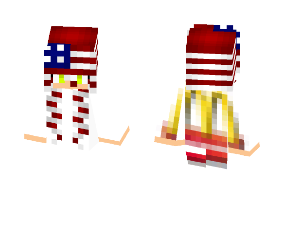 McDonalds Girl -3- (First Skin!) - Girl Minecraft Skins - image 1