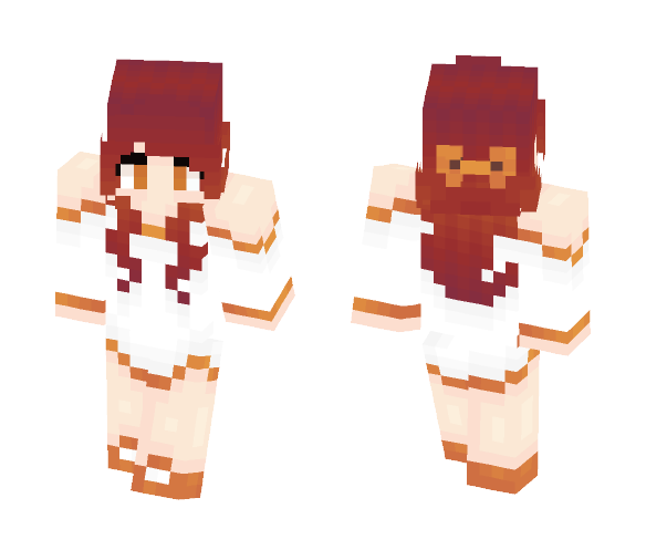 White Dress - Female Minecraft Skins - image 1