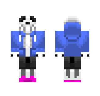 Sans the Skeleton - Male Minecraft Skins - image 2