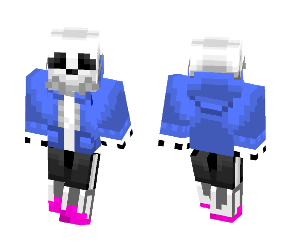 Sans the Skeleton - Male Minecraft Skins - image 1