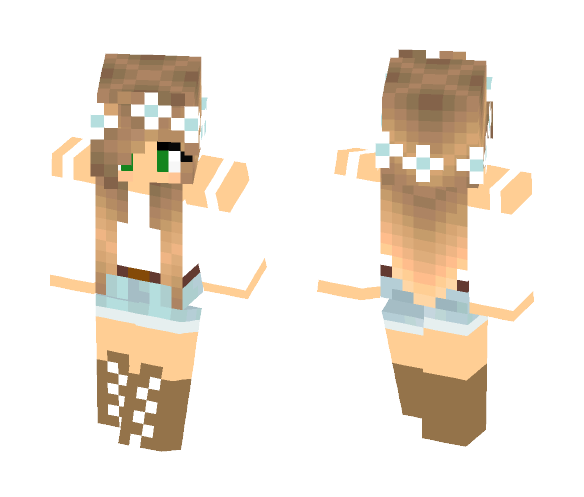 Little Kelly ( diffrent version) - Female Minecraft Skins - image 1