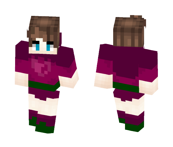 Page of Heart (Happy Birthday!) - Male Minecraft Skins - image 1