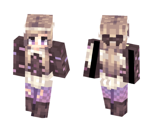 Edgy Angle - Female Minecraft Skins - image 1
