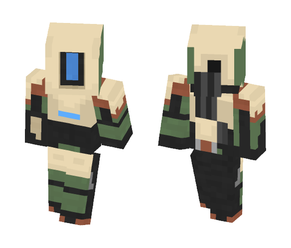 (OVERWATCH) Bastion - Male Minecraft Skins - image 1