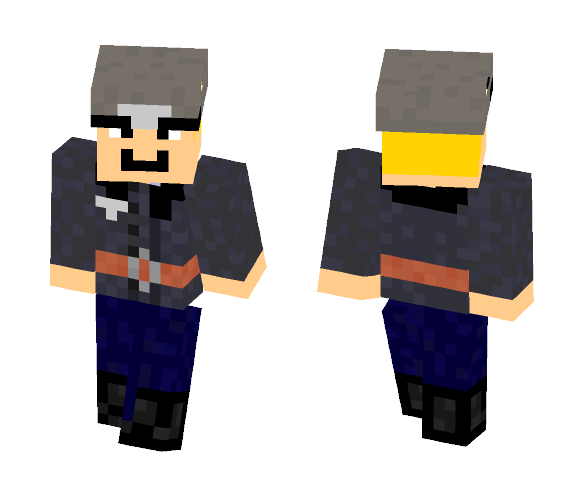 WWII German pilot with jacket - Male Minecraft Skins - image 1