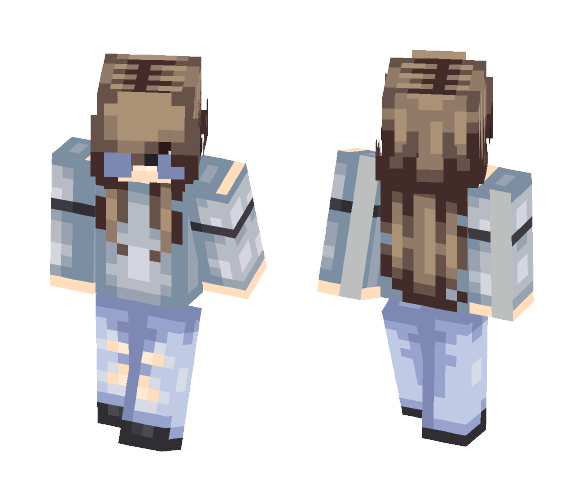 Nerdy~ - Female Minecraft Skins - image 1