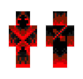 Lava Warrior - Male Minecraft Skins - image 2