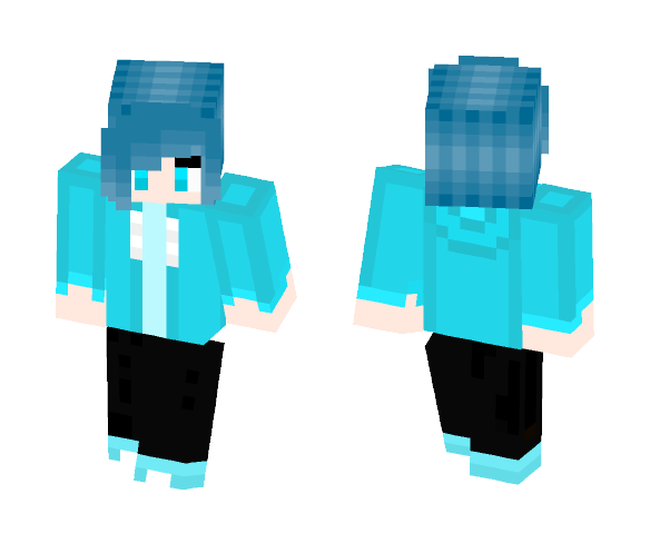 For my friend! Neon - Male Minecraft Skins - image 1